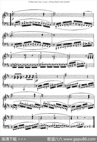Czerny-24PianoStudie（8—16）（车尔尼-24首钢琴练习曲）|Czerny（车尔尼）