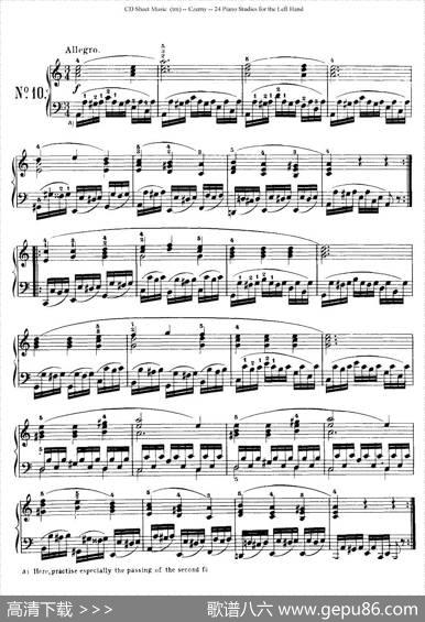 Czerny-24PianoStudie（8—16）（车尔尼-24首钢琴练习曲）|Czerny（车尔尼）