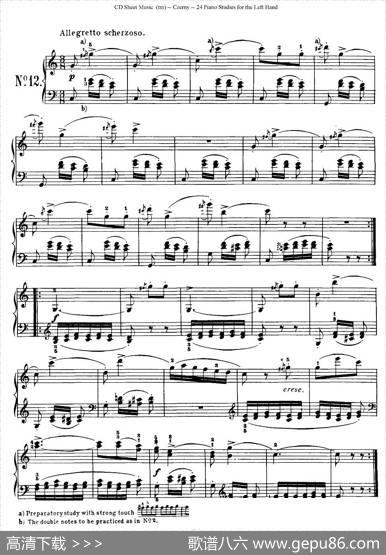 Czerny-24PianoStudie（8—16）（车尔尼-24首钢琴练习曲）|Czerny（车尔尼）