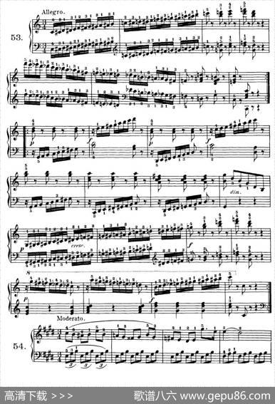 Czerny-100ProgressiveStudiesOp.139（47—57）|Czerny（车尔尼）