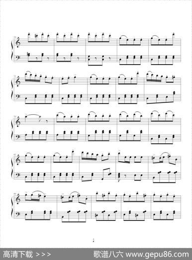 土耳其进行曲（冯东明制谱版）|贝多芬beethoven
