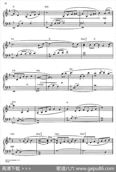 AllIEverWanted|JimBrickman（金布来克曼）
