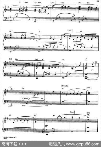 AllIEverWanted|JimBrickman（金布来克曼）