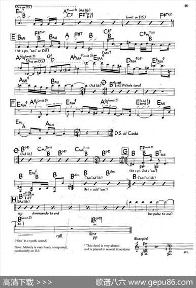 BalladforTwoMusicians（爵士钢琴曲）