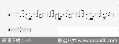CNBLUE《孤独啊》鼓谱