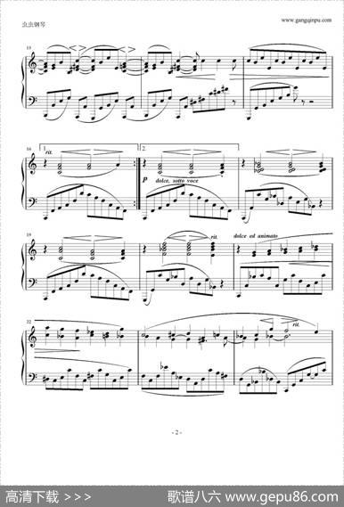 随想曲（Op.76.No.8）|勃拉姆斯