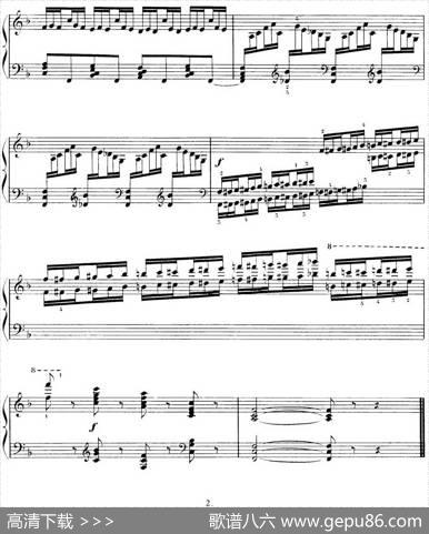 15EtudesdeVirtuositéOp.72No.6（十五首钢琴练习曲之六）|莫什科夫斯基