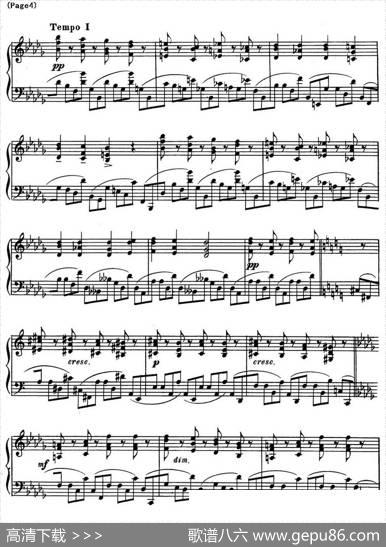 斯克里亚宾12首钢琴练习曲Op8（No.7AlexanderScriabinEtudes）|斯克里亚宾