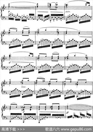 50首车尔尼Op.740钢琴手指灵巧技术练习曲（NO.12）|车尔尼