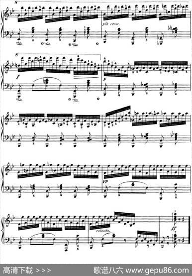 50首车尔尼Op.740钢琴手指灵巧技术练习曲（NO.19）|车尔尼