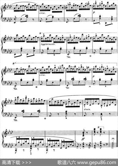 50首车尔尼Op.740钢琴手指灵巧技术练习曲（NO.24）|车尔尼