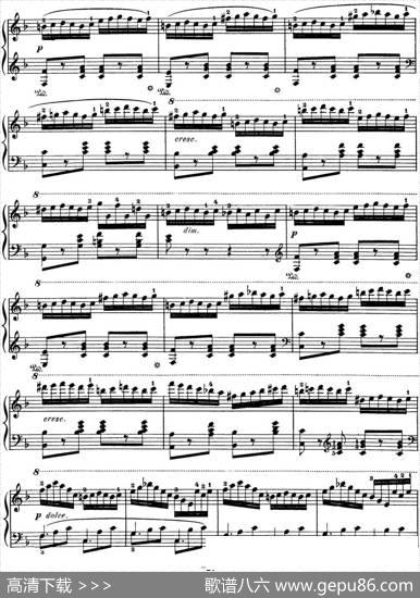 50首车尔尼Op.740钢琴手指灵巧技术练习曲（NO.42）|车尔尼