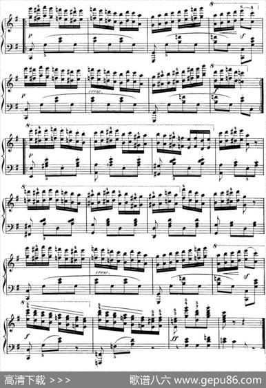 50首车尔尼Op.740钢琴手指灵巧技术练习曲（NO.49）|车尔尼