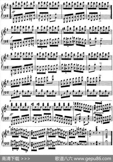 50首车尔尼Op.740钢琴手指灵巧技术练习曲（NO.49）|车尔尼