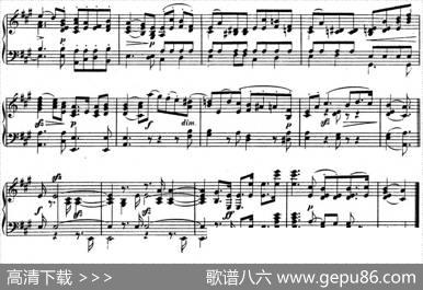 门德尔松无词歌Op.85（NO.5）|门德尔松