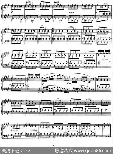 门德尔松无词歌Op.102（NO.5）|门德尔松