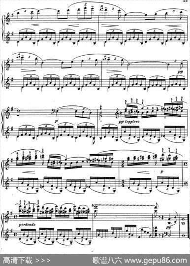 拉赫玛尼诺夫钢琴前奏曲16G大调Op.32No.5|拉赫玛尼诺夫
