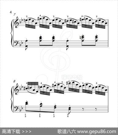 练习曲21（克拉莫钢琴练习曲60首）