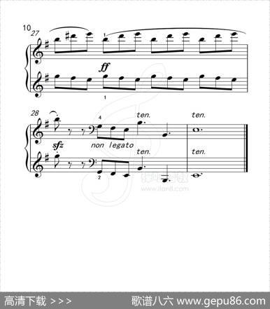 练习曲23（克拉莫钢琴练习曲60首）