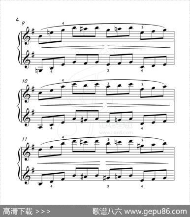 练习曲23（克拉莫钢琴练习曲60首）