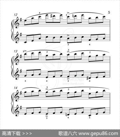 练习曲23（克拉莫钢琴练习曲60首）