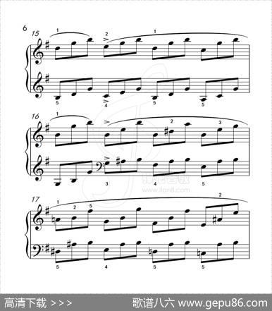 练习曲23（克拉莫钢琴练习曲60首）