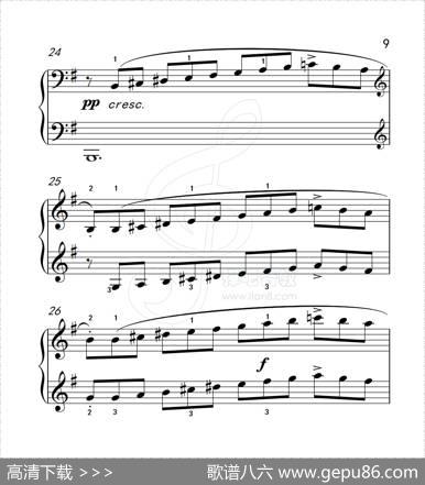 练习曲23（克拉莫钢琴练习曲60首）