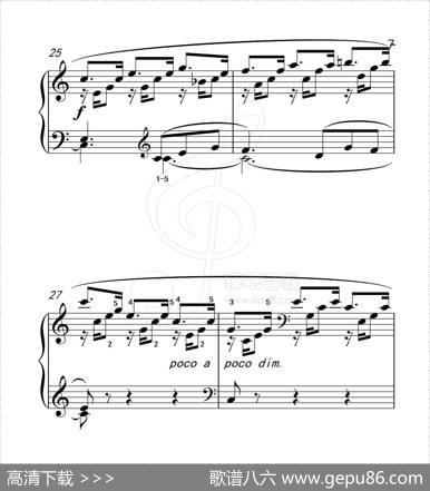 练习曲25（克拉莫钢琴练习曲60首）