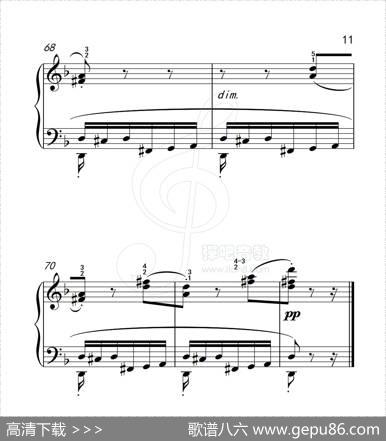 练习曲39（克拉莫钢琴练习曲60首）