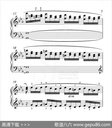 练习曲48（克拉莫钢琴练习曲60首）