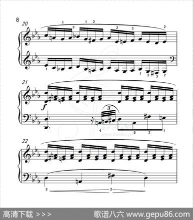练习曲48（克拉莫钢琴练习曲60首）