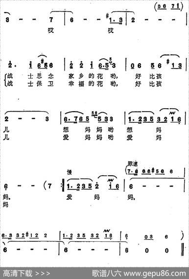 家乡的花（黄持一词臧东升曲） - 黄持一|臧东升
