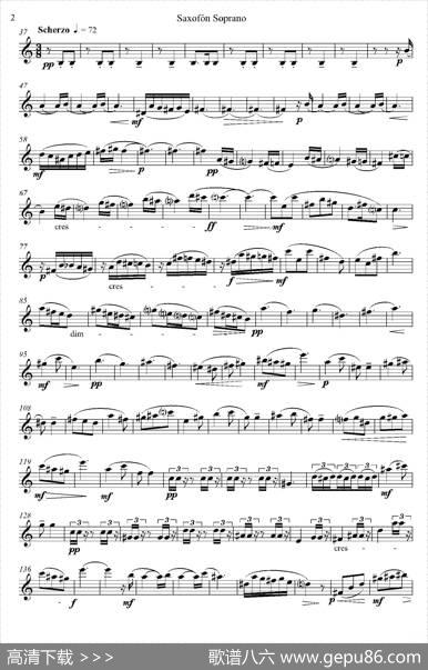 IMPROMTUS（高音萨克斯分谱））