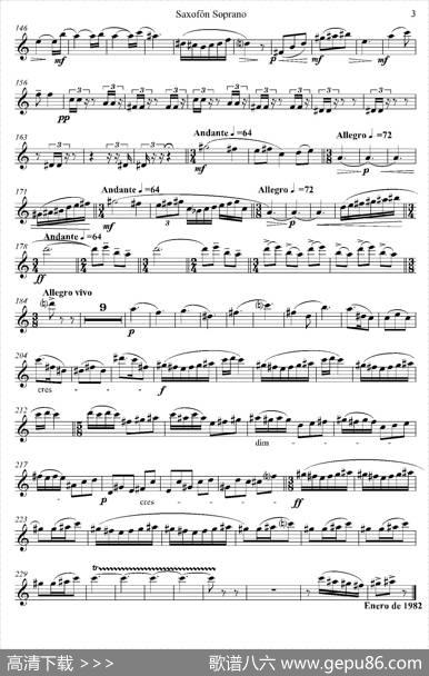 IMPROMTUS（高音萨克斯分谱））