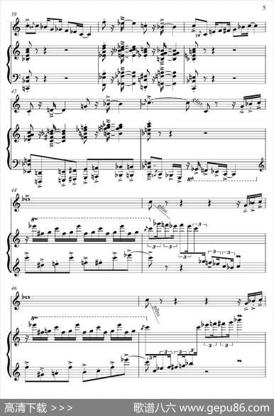 HUMORESKE（中音萨克斯+钢琴伴奏）