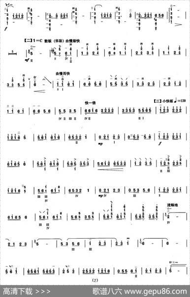 柳琴考级曲目八级：春情|王惠然、王红艺