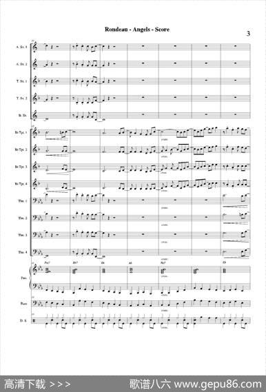 AngelsforJazzEnsemble（总谱）
