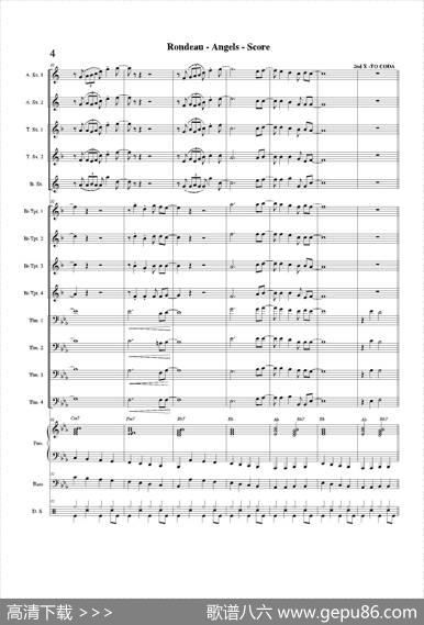 AngelsforJazzEnsemble（总谱）
