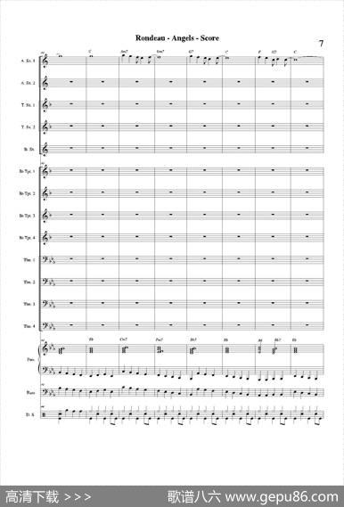 AngelsforJazzEnsemble（总谱）