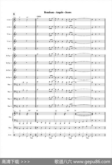 AngelsforJazzEnsemble（总谱）