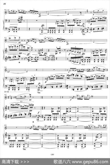 LustrationforTheMillennium（双簧管独奏+钢琴伴奏）