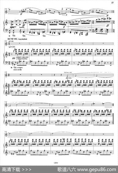 LustrationforTheMillennium（双簧管独奏+钢琴伴奏）