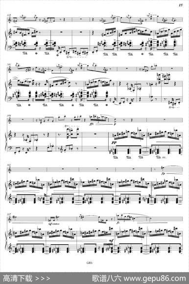 LustrationforTheMillennium（双簧管独奏+钢琴伴奏）