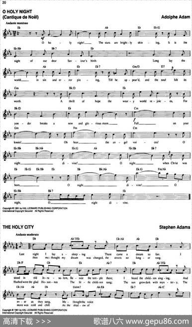 TheRealLittleClassicalFakeBook（P1-20）