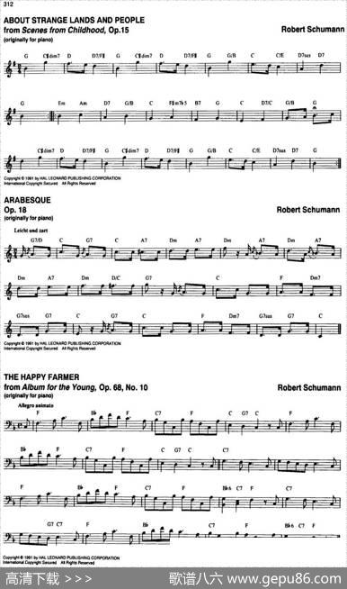 TheRealLittleClassicalFakeBook（P301-320）