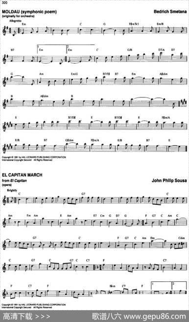 TheRealLittleClassicalFakeBook（P301-320）