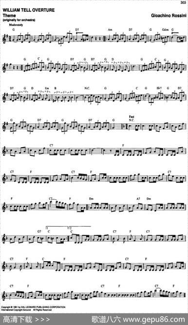 TheRealLittleClassicalFakeBook（P301-320）