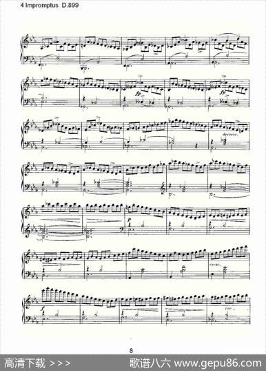 4ImpromptusD.899（4人即兴演奏D.899）