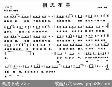 相思花黄 - 王法英|王法英