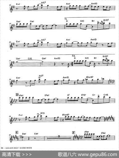 Nothinggonnachsbgemyloveforyou-Alto（此情不移）